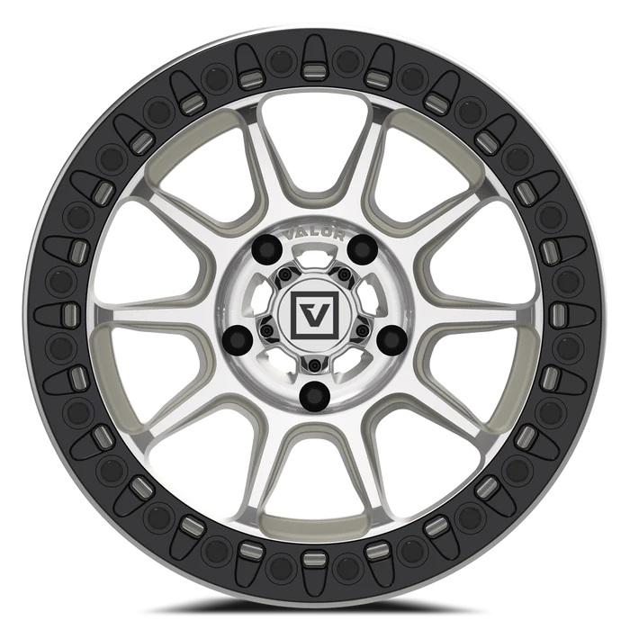 V18 BEADLOCK UTV WHEEL RAW MACHINED 15X7 +30MM 5X114.3
