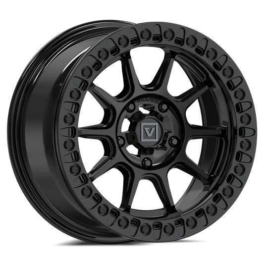 V18 BEADLOCK UTV WHEEL GLOSS BLACK 15X7 +30MM 5X114.3