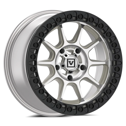 V18 BEADLOCK UTV WHEEL RAW MACHINED 15X7 +30MM 5X114.3