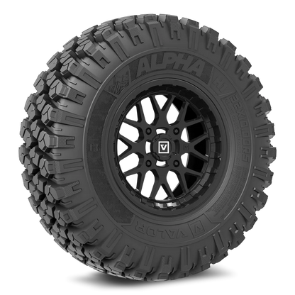 V03 GLOSS BLACK 4x156 on ALPHA H1 35x10R15
