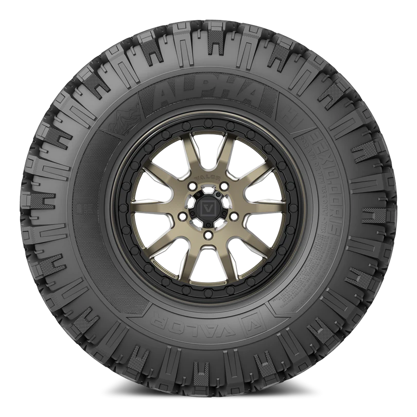 V15 SATIN BRONZE 5x114.3 on ALPHA H1 35x10R15