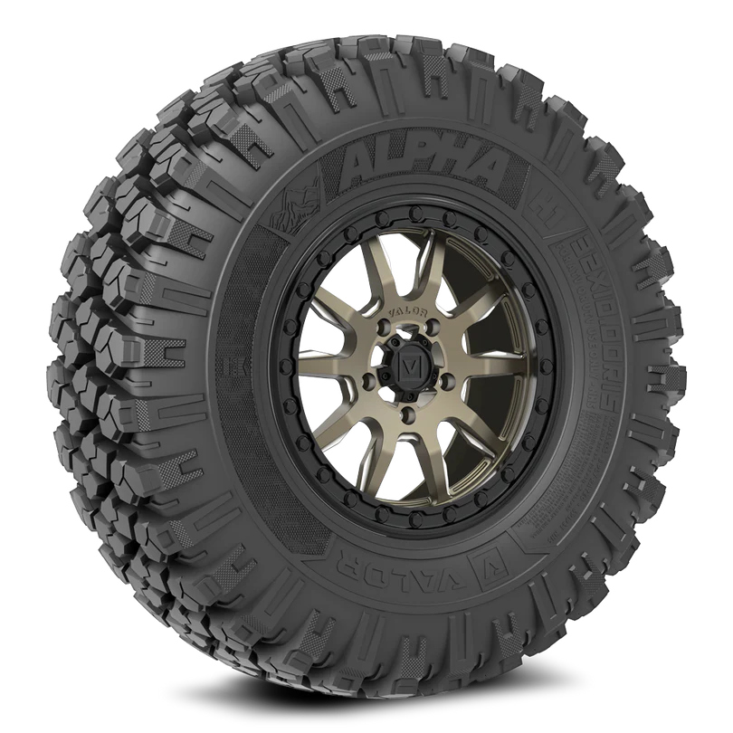 V15 SATIN BRONZE 5x114.3 on ALPHA H1 35x10R15