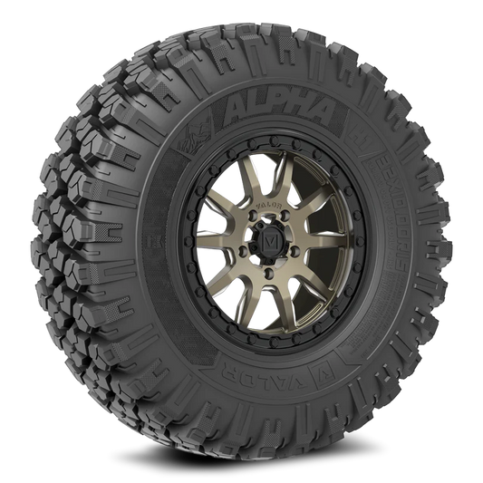 V15 SATIN BRONZE 5x114.3 on ALPHA H2 35x10R15
