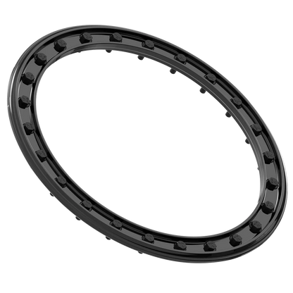 VBR10 UTV WHEEL BEADLOCK RING - GLOSS BLACK