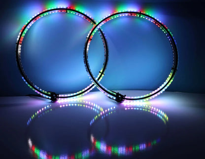 APOLLO RGB WHEEL LIGHTS KIT - SET OF 4 (HARNESS INCLUDED)