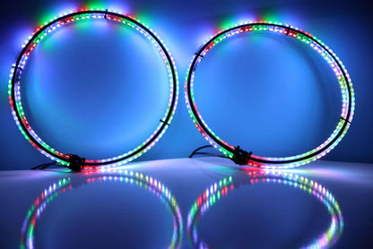 APOLLO RGB WHEEL LIGHTS KIT - SET OF 4 (HARNESS INCLUDED)