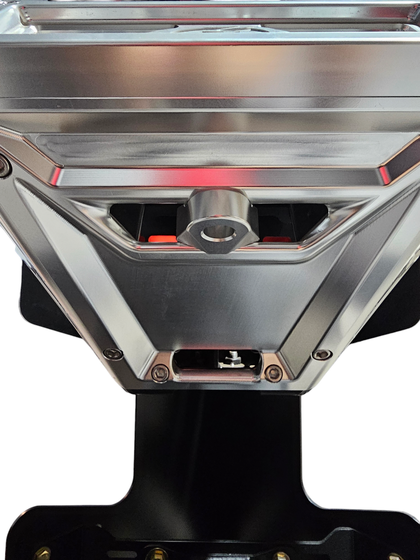 WINCH HOOK FOR EOD BILLET AND AMP SERIES BUMPERS ANODIZED CLEAR MACHINE FINISH