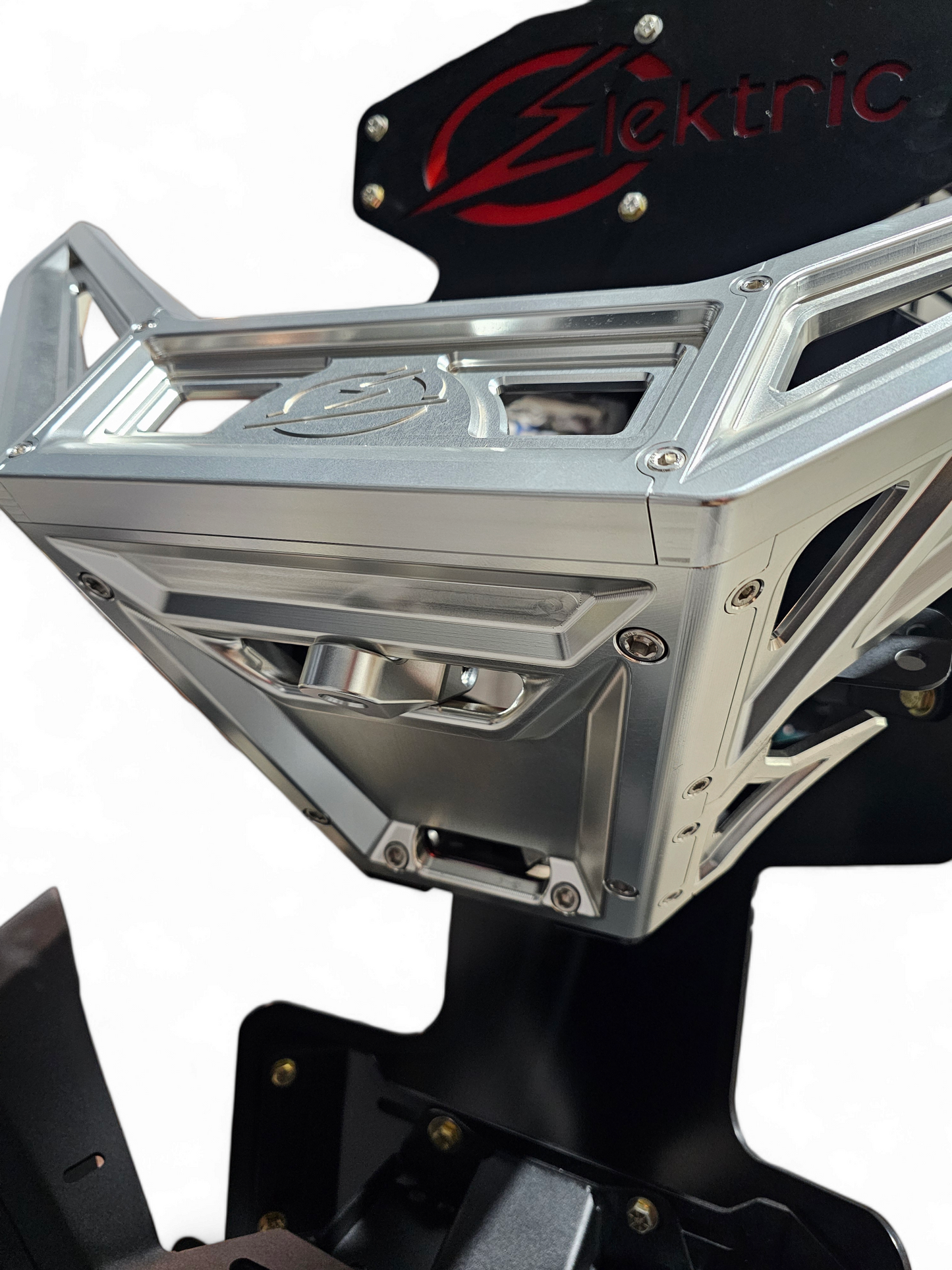 WINCH HOOK FOR EOD BILLET AND AMP SERIES BUMPERS ANODIZED CLEAR MACHINE FINISH