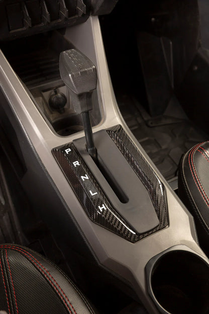 XKRAFT POLARIS RZR PRO SHIFTER SURROUND - CARBON FIBER