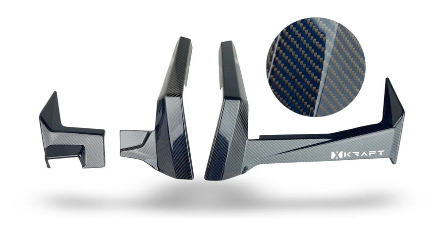 XKRAFT POLARIS RZR PRO DASH TRIM - CARBON FIBER