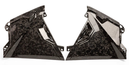 XKRAFT CARBON FIBER UPPER OUTER DASH FOR CAN-AM MAVERICK R