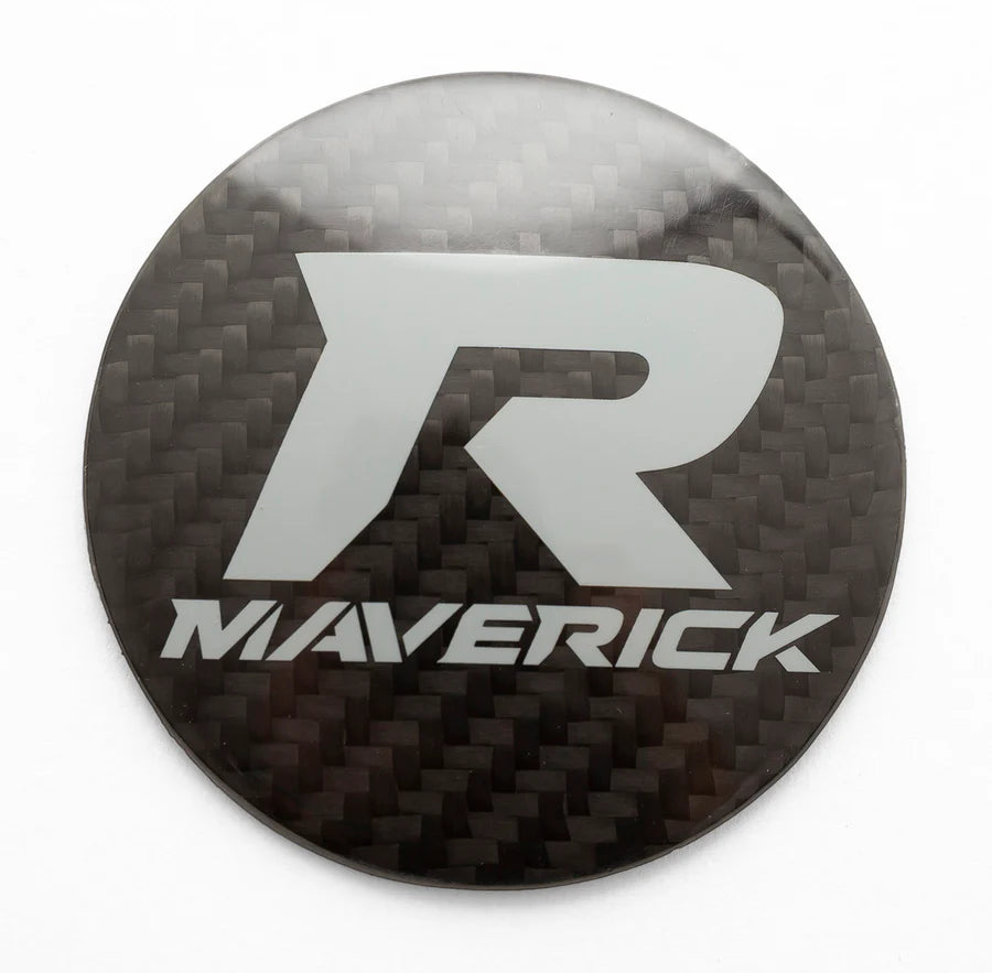 XKRAFT CAN-AM MAVERICK R HHOD MEDALLION - CARBON FIBER