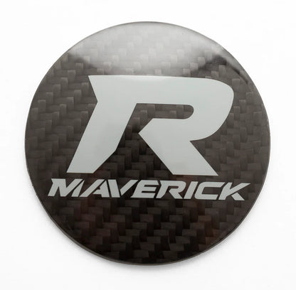 XKRAFT CAN-AM MAVERICK R HHOD MEDALLION - CARBON FIBER
