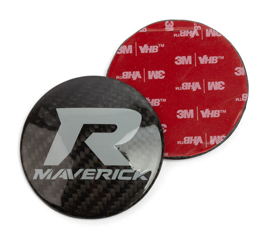 XKRAFT CAN-AM MAVERICK R HHOD MEDALLION - CARBON FIBER