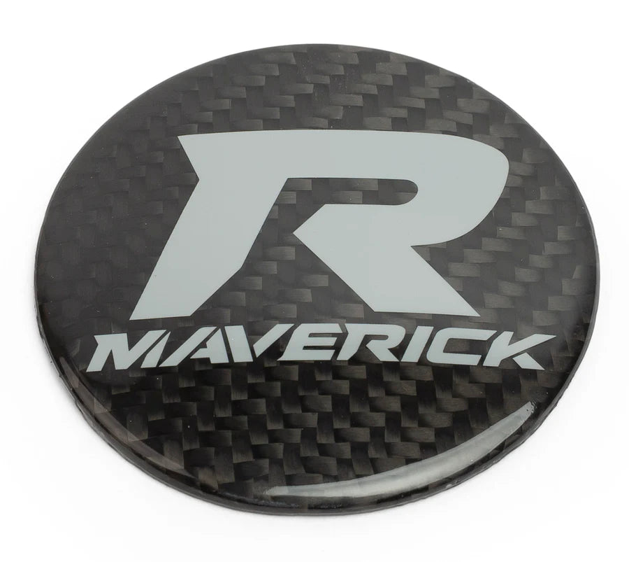 XKRAFT CAN-AM MAVERICK R HHOD MEDALLION - CARBON FIBER