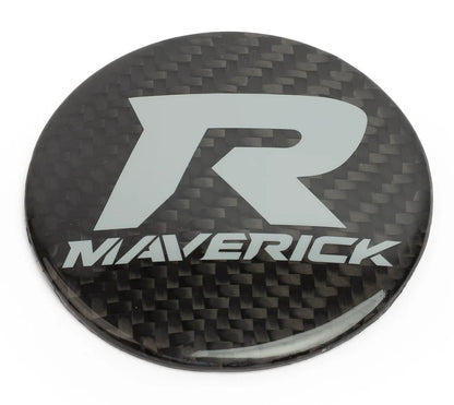 XKRAFT CAN-AM MAVERICK R HHOD MEDALLION - CARBON FIBER