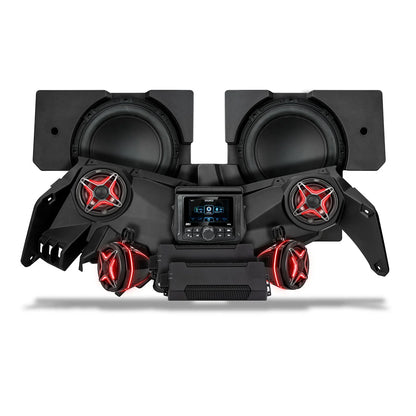 SSV Works 2017-2026 Can-Am X3 Phase-5 V-Spec 6-Speaker 1650W System w/MRB4