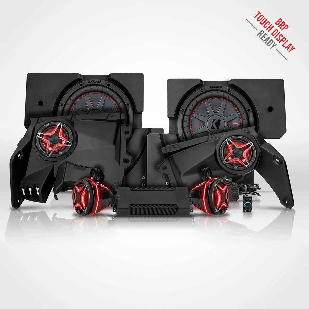 SSV Works 2026-2027 Can-Am X3 Phase-5 V-Spec 6-Speaker 1400W System for BRP Touchscreen