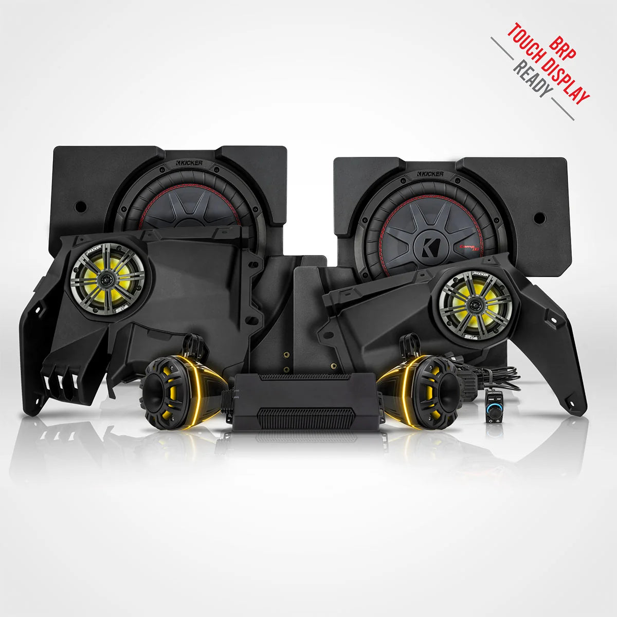 SSV Works 2026-2027 Can-Am X3 Phase-6 K-Spec 6-Speaker 1400W System for BRP Touchscreen