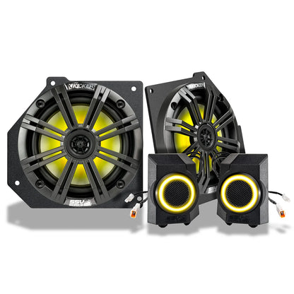 SSV Works 2024-2026 Polaris Xpedition Front 6.5" Speaker + 1" Tweeter Kit