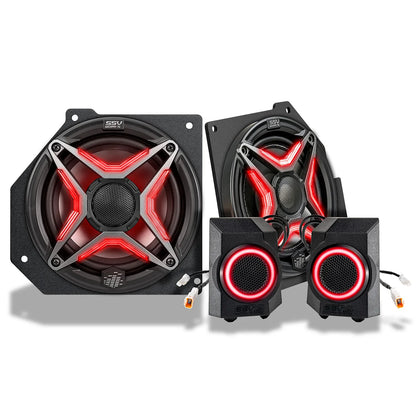 SSV Works 2024-2026 Polaris Xpedition Front 6.5" Speaker + 1" Tweeter Kit
