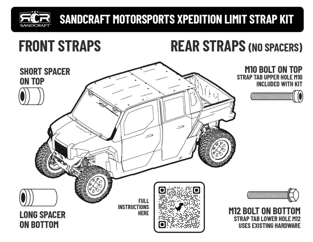 LIMIT STRAP KIT – 2023-2024 POLARIS XPEDITION