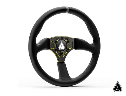 ASSAULT INDUSTRIES 350R LEATHER UTV STEERING WHEEL