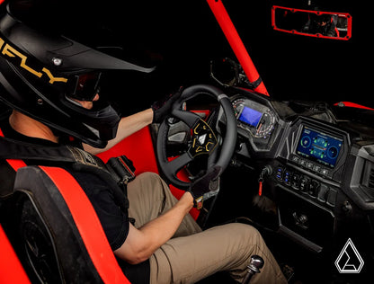ASSAULT INDUSTRIES 350R LEATHER UTV STEERING WHEEL