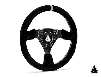 ASSAULT INDUSTRIES UNIVERSAL NAVIGATOR SUEDE UTV STEERING WHEEL