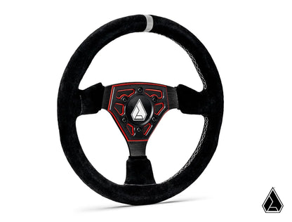 ASSAULT INDUSTRIES UNIVERSAL NAVIGATOR SUEDE UTV STEERING WHEEL