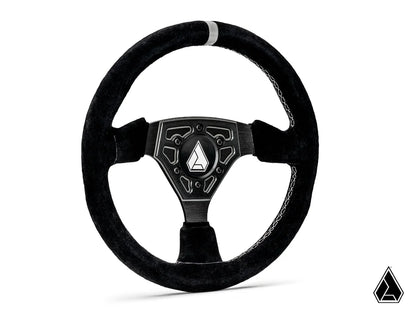 ASSAULT INDUSTRIES UNIVERSAL NAVIGATOR SUEDE UTV STEERING WHEEL