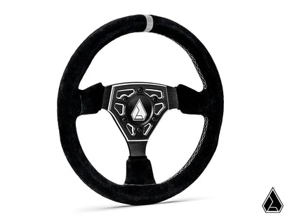 ASSAULT INDUSTRIES UNIVERSAL NAVIGATOR SUEDE UTV STEERING WHEEL