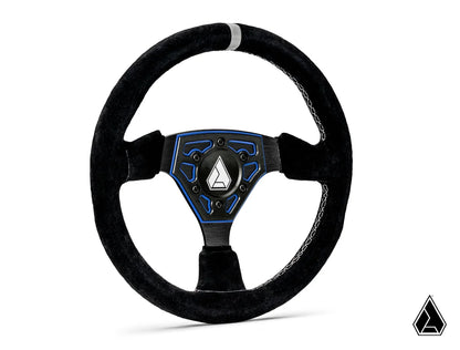 ASSAULT INDUSTRIES UNIVERSAL NAVIGATOR SUEDE UTV STEERING WHEEL