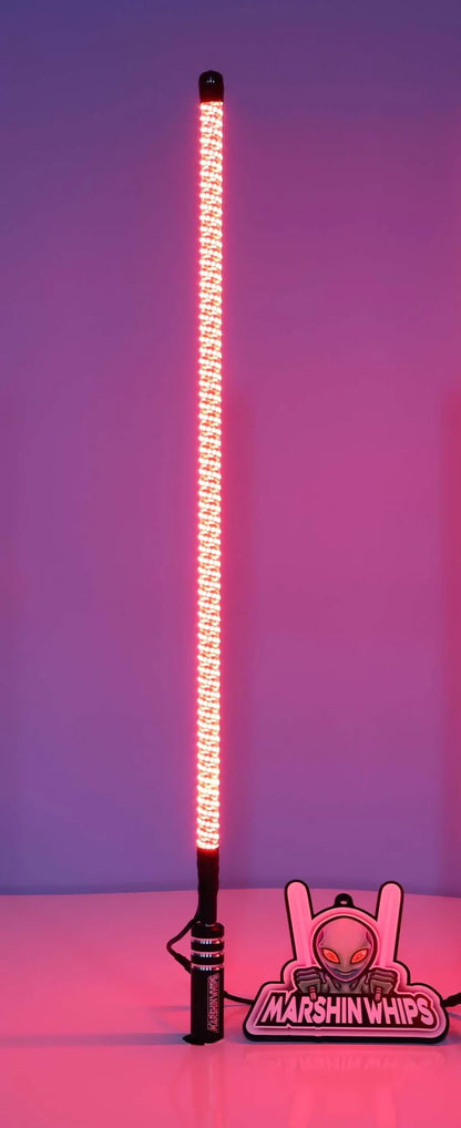 V2 BLACK OUT LED WHIP: THE ULTIMATE STEALTH SINGLE