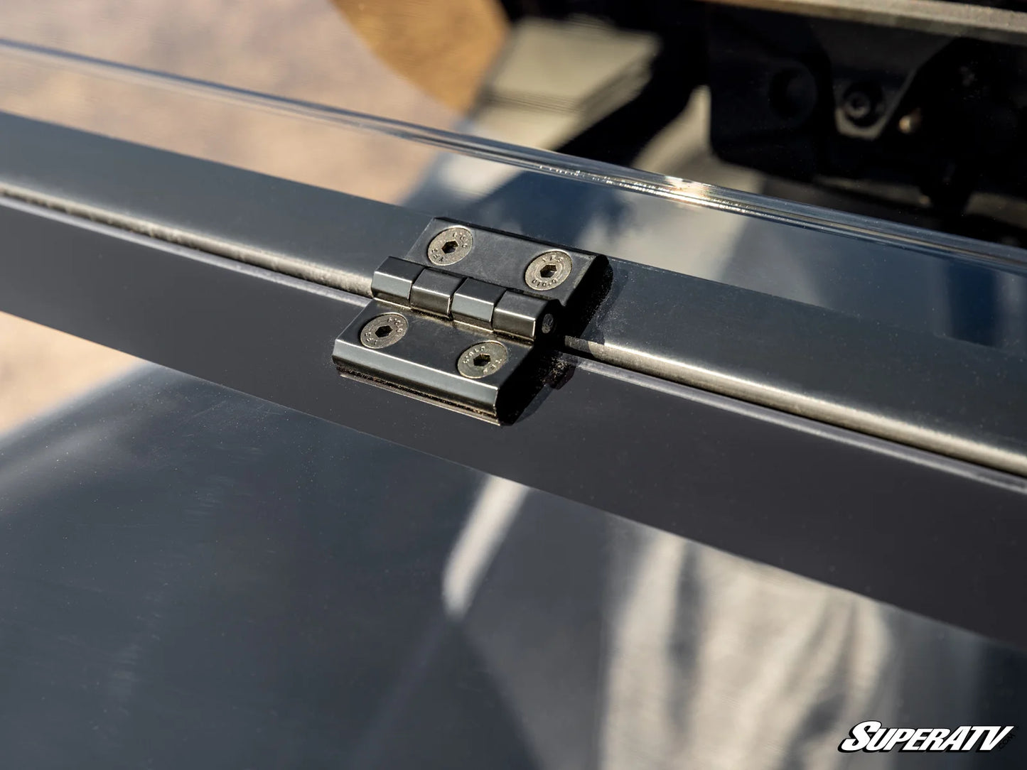SuperATV Can-Am Maverick R MaxDrive Power Flip Windshield