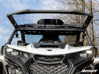 SuperATV Can-Am Maverick R MaxDrive Power Flip Windshield