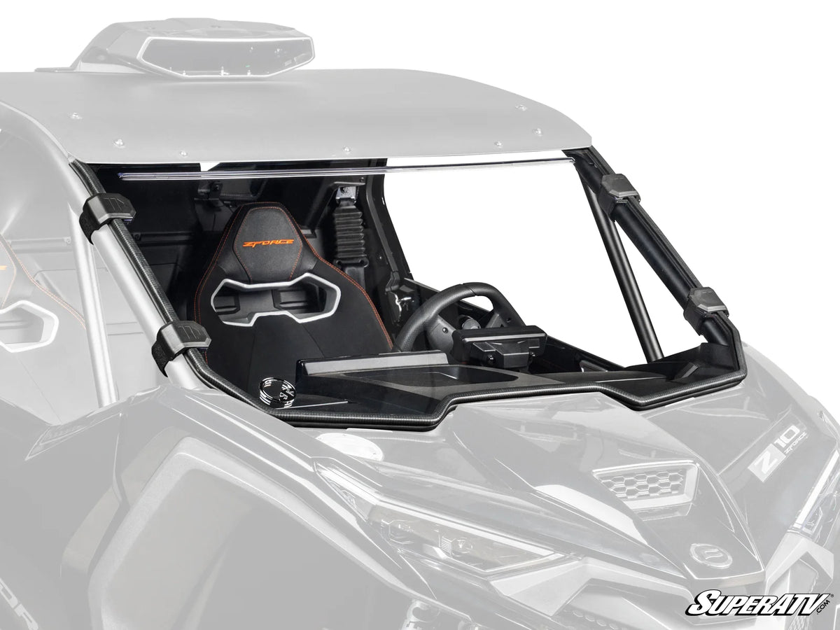 SuperATV CFMOTO ZForce Z10 Scratch-Resistant Full Windshield