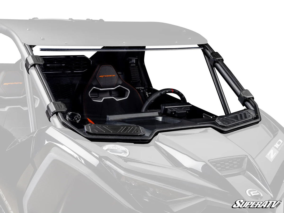 SuperATV CFMOTO ZForce Z10 Vented Full Windshield