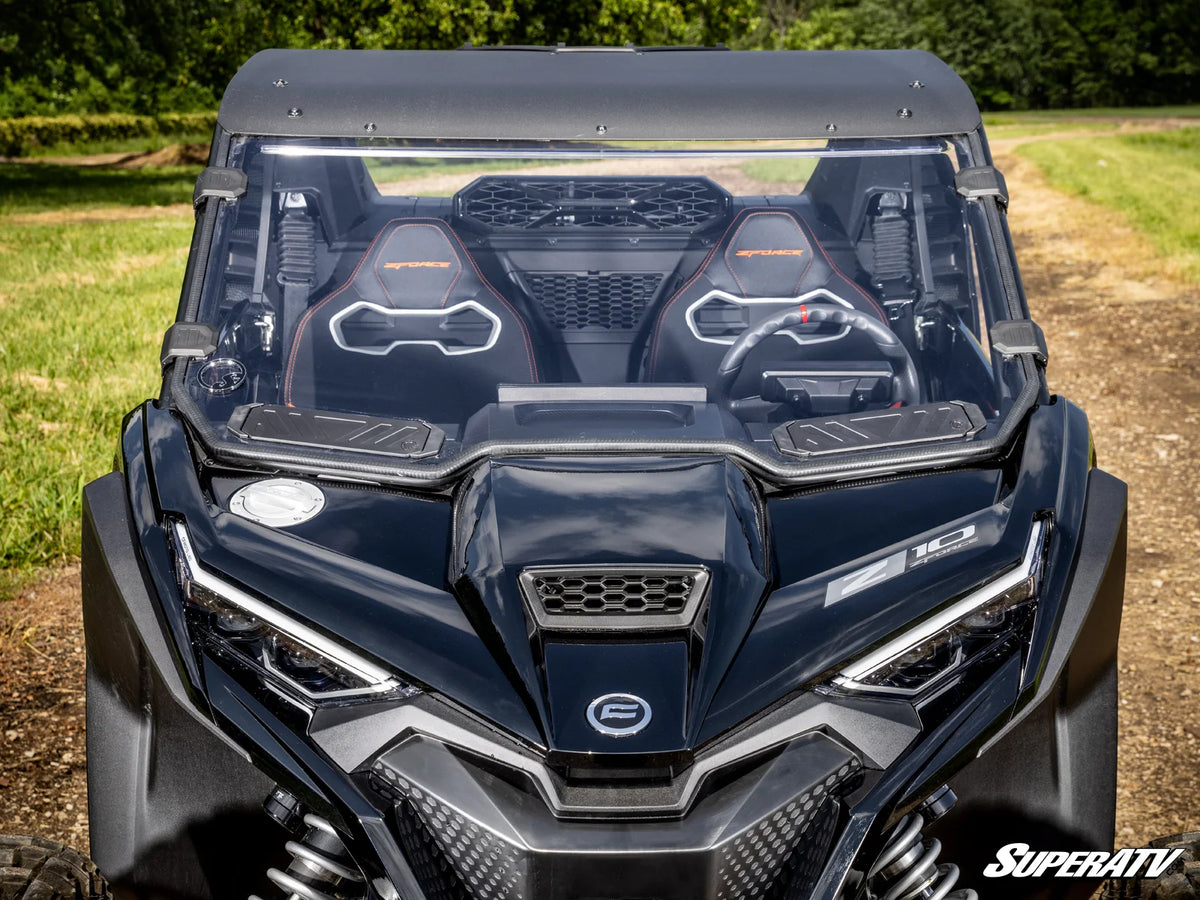SuperATV CFMOTO ZForce Z10 Vented Full Windshield