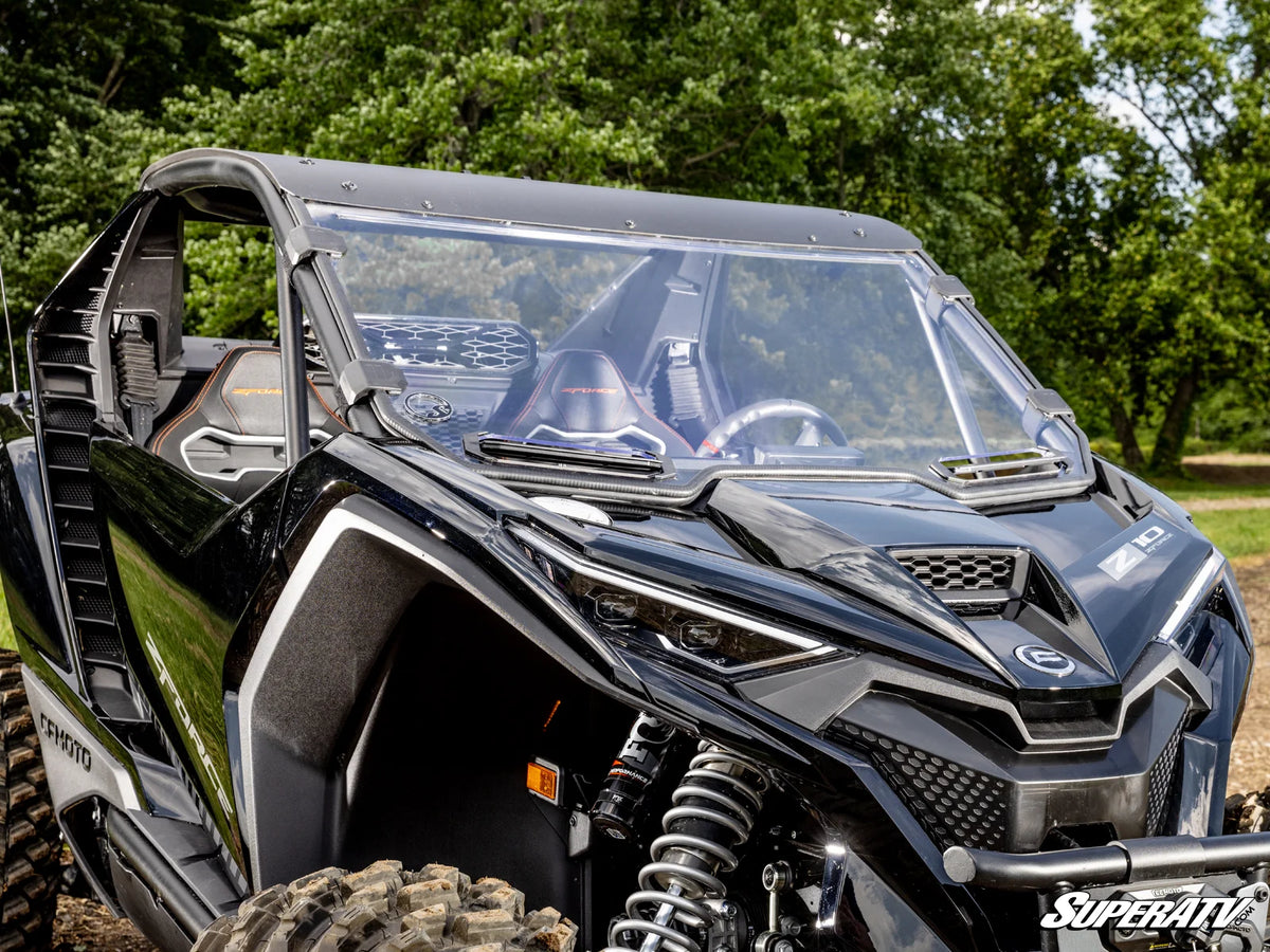 SuperATV CFMOTO ZForce Z10 Vented Full Windshield