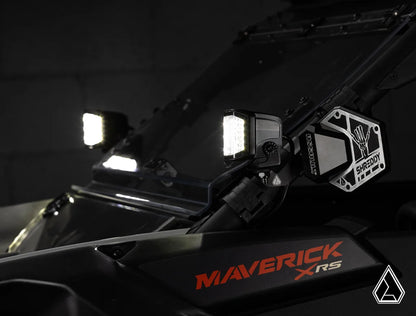 Assault Industries Kawasaki Teryx H2 Winch-Ready Aluminum Plate Front Bumper