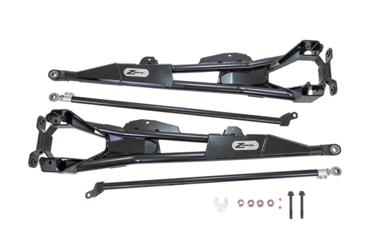 POLARIS TURBO R HIGH CLEARANCE TRAILING ARMS BLACK