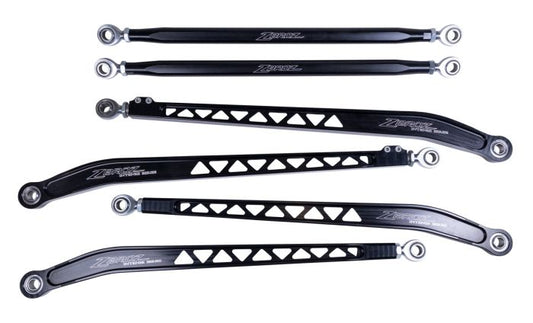 CAN-AM MAVERICK R INTENSE SERIES BILLET RADIUS ROD KIT BLACK