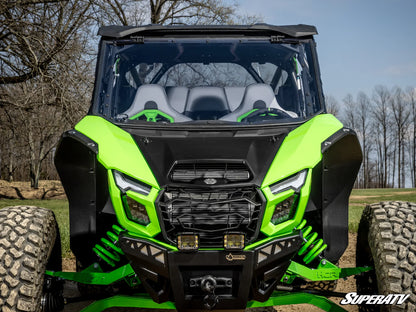KAWASAKI TERYX H2 SCRATCH-RESISTANT FLIP WINDSHIELD
