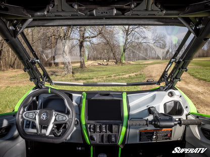 KAWASAKI TERYX H2 SCRATCH-RESISTANT FLIP WINDSHIELD
