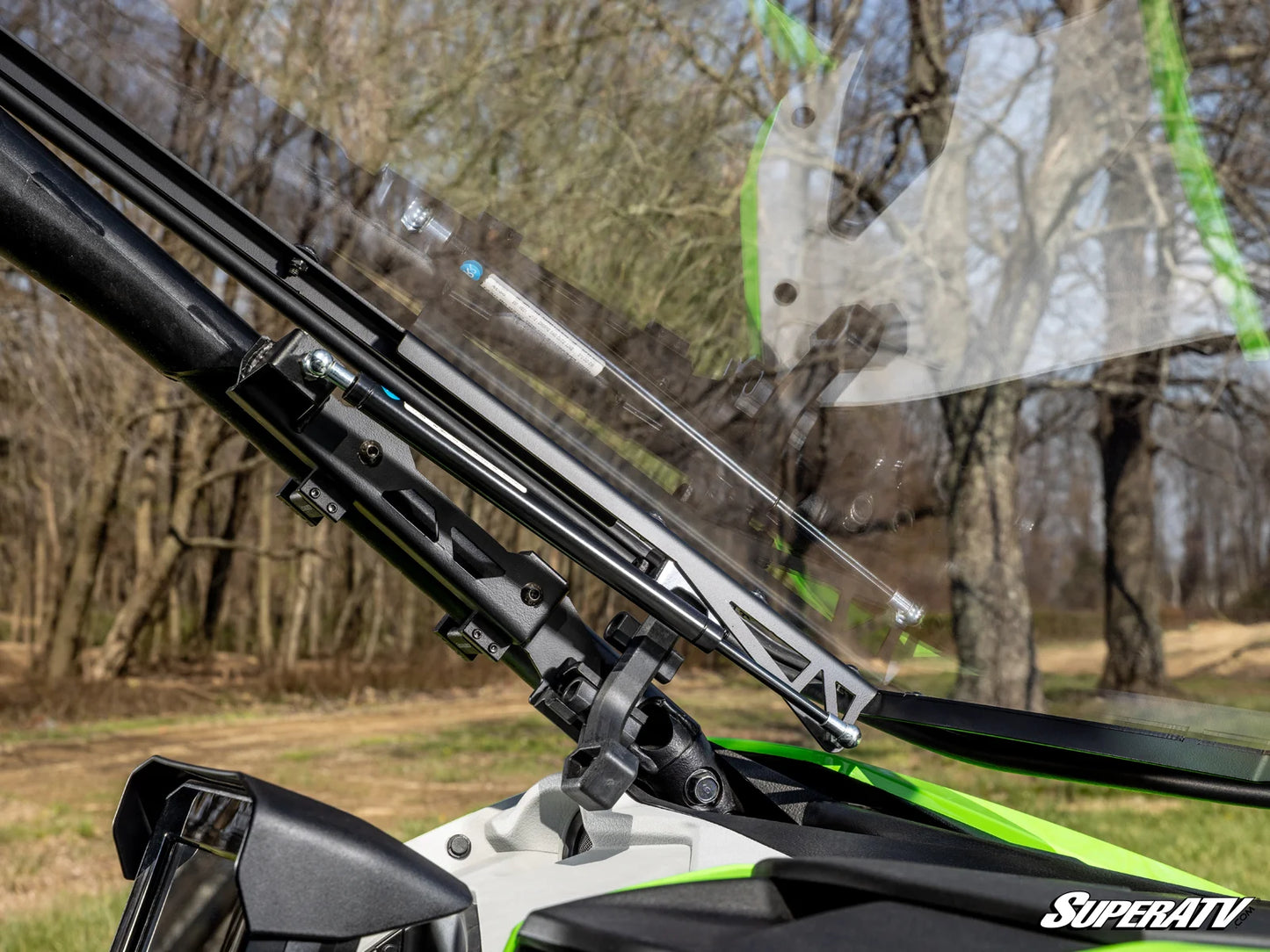 KAWASAKI TERYX H2 SCRATCH-RESISTANT FLIP WINDSHIELD