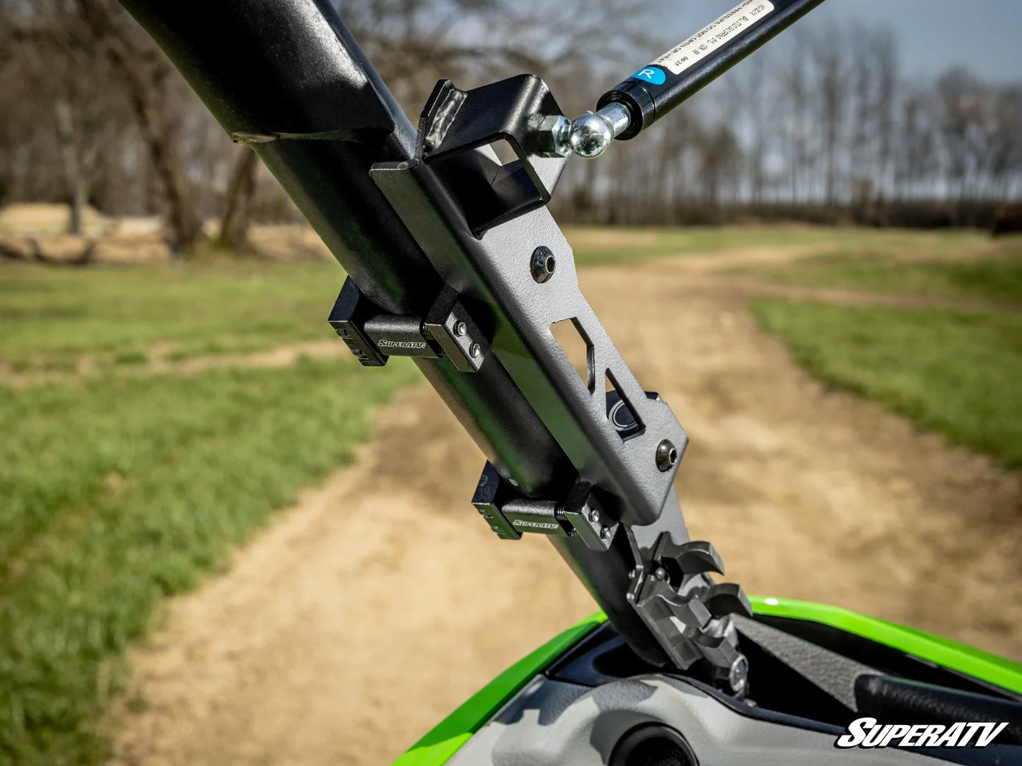 KAWASAKI TERYX H2 SCRATCH-RESISTANT FLIP WINDSHIELD