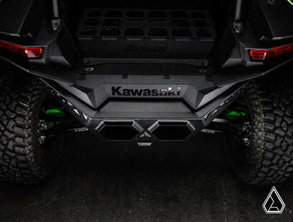 Assault Industries Kawasaki Teryx H2 Aluminum Plate Rear Bumper