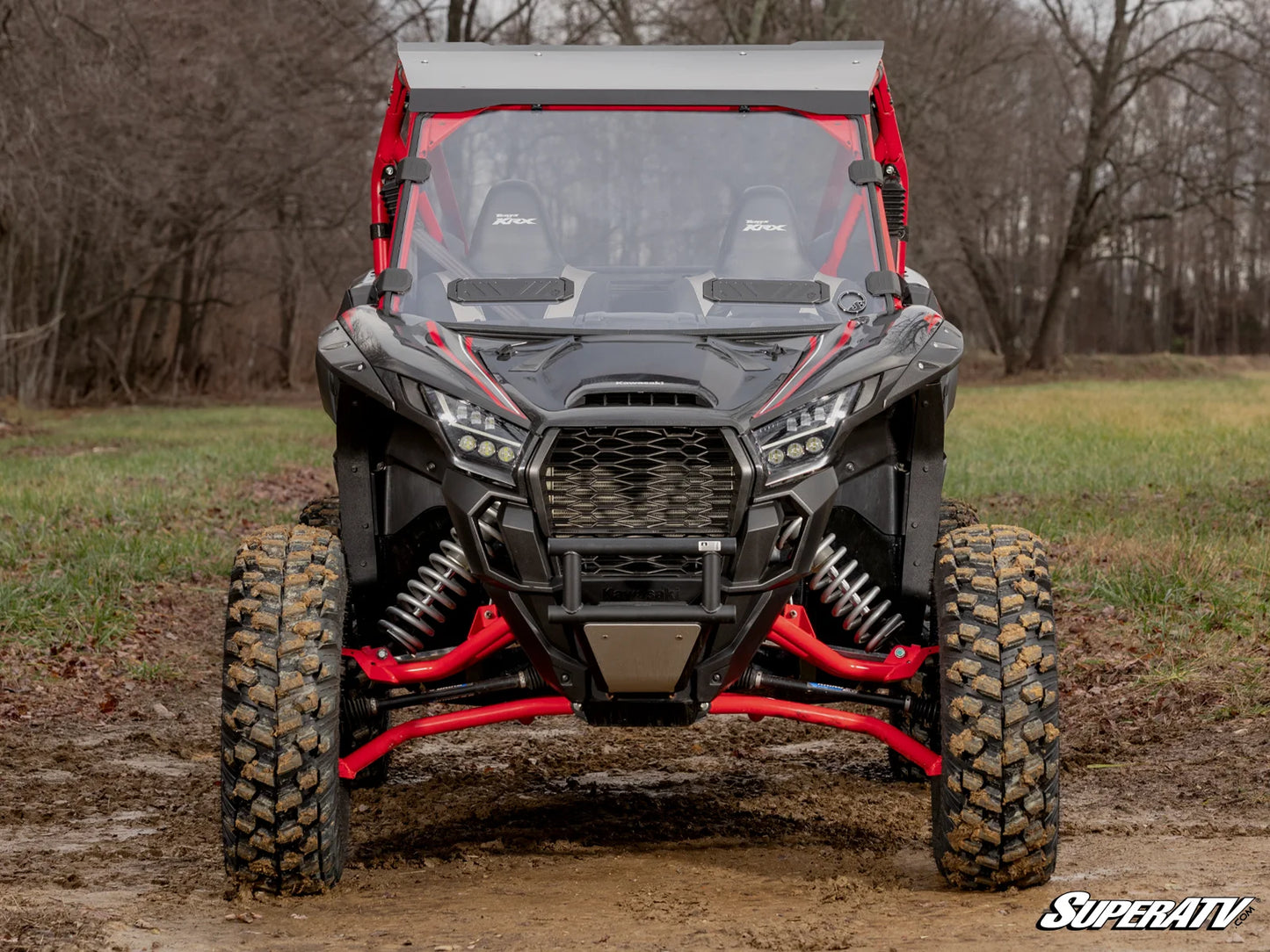 KAWASAKI TERYX KRX 1000 VENTED FULL WINDSHIELD