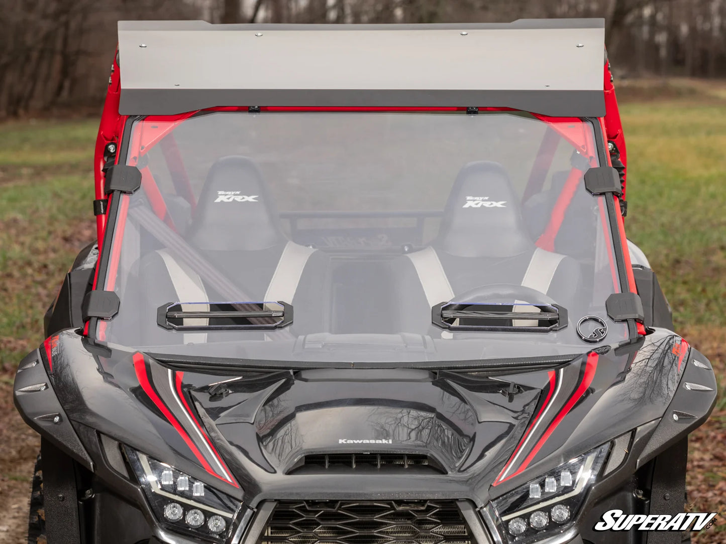 KAWASAKI TERYX KRX 1000 VENTED FULL WINDSHIELD